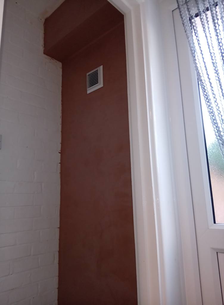Black spot mould insulation treatment after